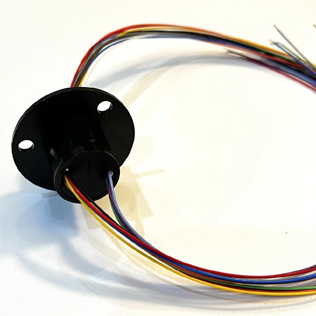 Thr022-12AC 12 Circuits Capsule Slip Ring for Camera Application Supplier